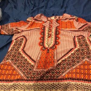 Looks almost african American design different shades of orange